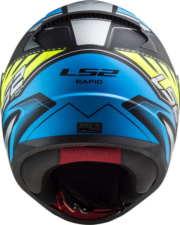 LS2 FF353 Rapid Gale Helmet - black-blue, Size Xs