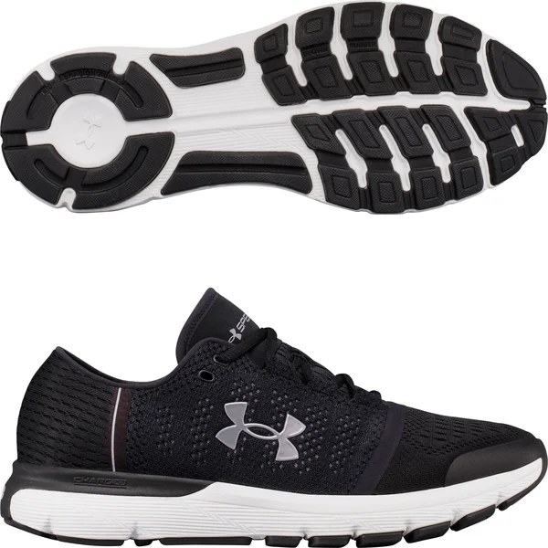 Under Armour Speedform Gemini Vent - Mens Running Shoes Black Size 10