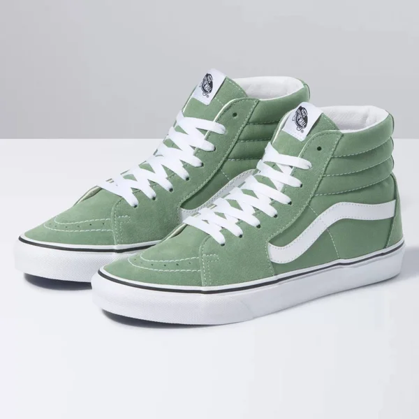 Vans Sk8-Hi (Shale Green/True White)
