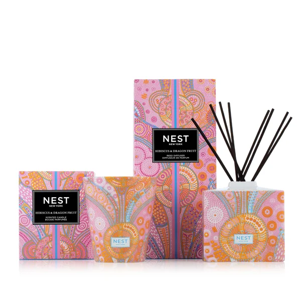 Nest Fragrances Hibiscus & Dragon Fruit Classic Candle