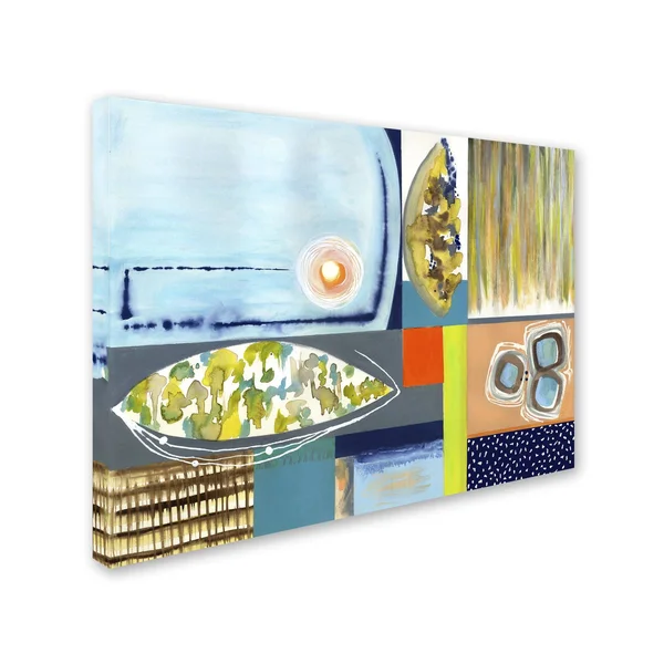 Trademark Fine Art Wyanne 'Moreland Mural' Canvas Art, 35x47