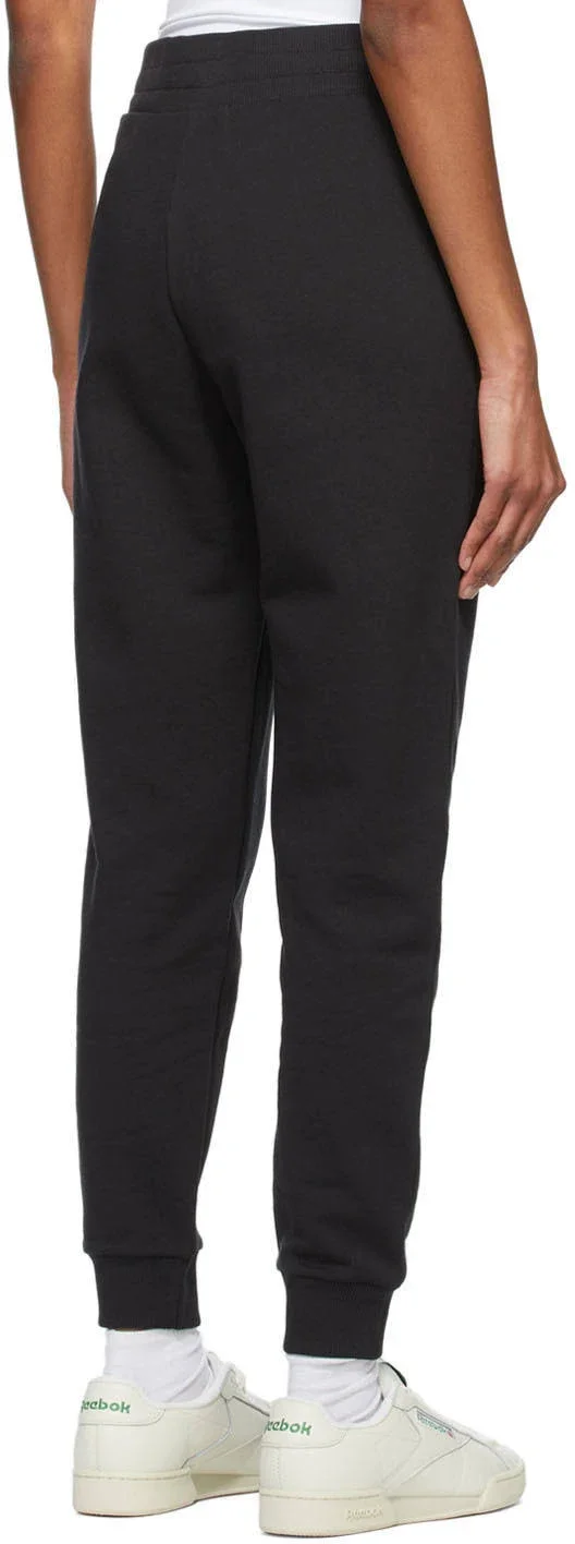 Reebok Classics Black French Terry Classic Lounge Pants