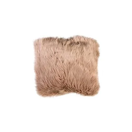 Highgate Square Fur Pillow Cover & Insert Rosdorf Park Color: Blush