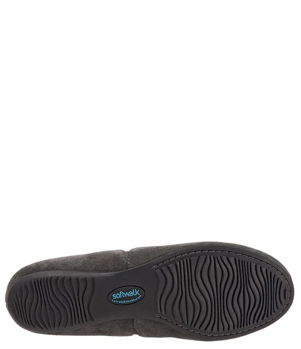 SoftWalk Women's Norwich Flat Graphite 8