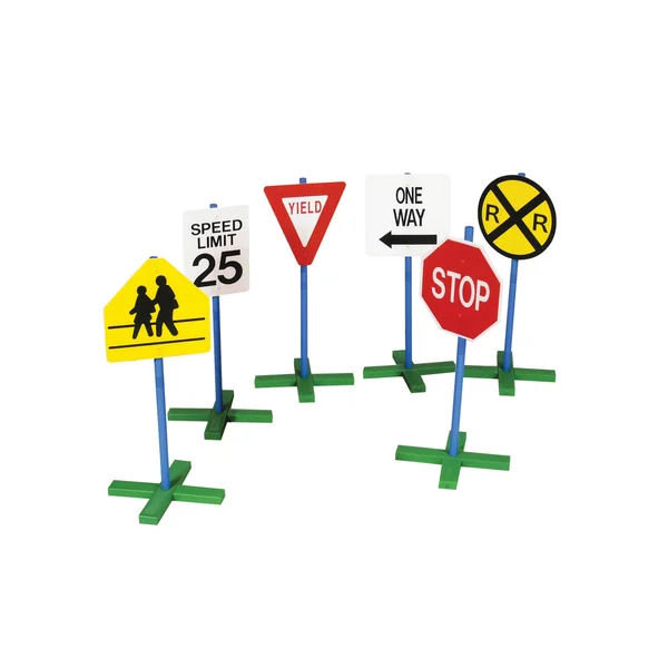 Guidecraft - Drivetime Signs - Set of 6