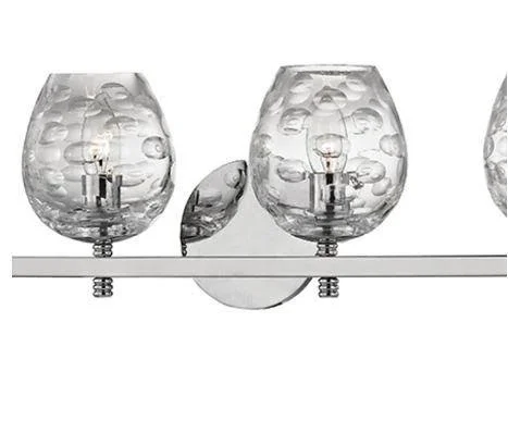 Hudson Valley 1254-PN Burns 4 Light Bath Bracket - Polished Nickel