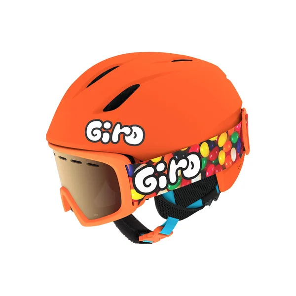 Giro Launch CP Snow Helmet - Kid's Matte Bright Orange/Jelly - S