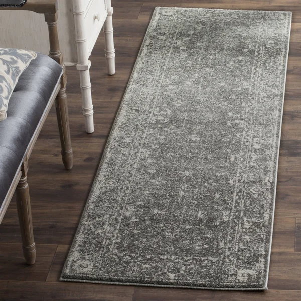Safavieh EVK270S Evoke Grey - Ivory Area Rug - 11& x 15&