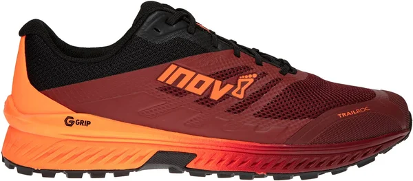 Inov-8 Trailroc G 280 Shoes Maroon Black Orange - 40