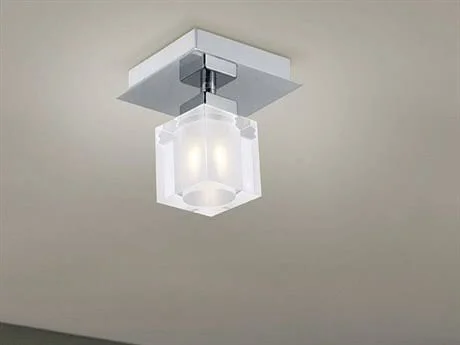 Eglo 90117A Bantry Matte Nickel 1x60W Wall/Ceiling Light