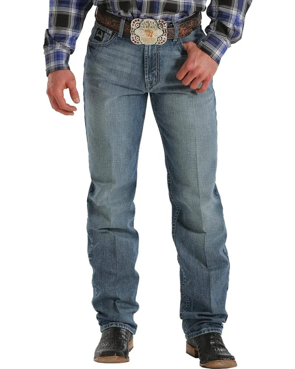 Men's Cinch Black Label 2.0 Medium Stonewash Jeans - 189587