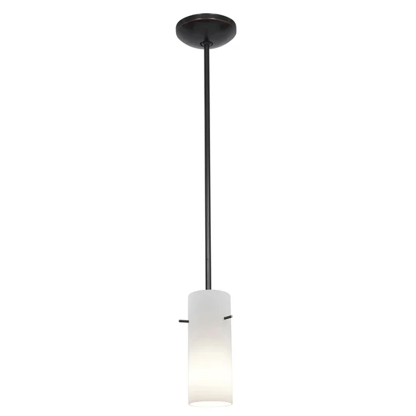 Access Lighting 28030-1R-ORB/OPL Cylinder Pendant Light - Oil Rubbed Bronze