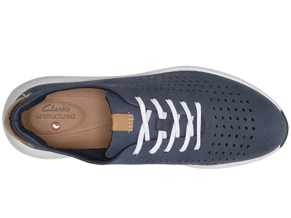 Clarks Un Rio Tie 6 Women's Navy