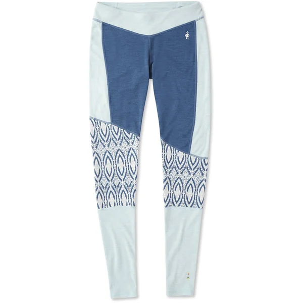 Smartwool Merino 250 Asym Bottom - Women's Nile Blue Medallion - XL