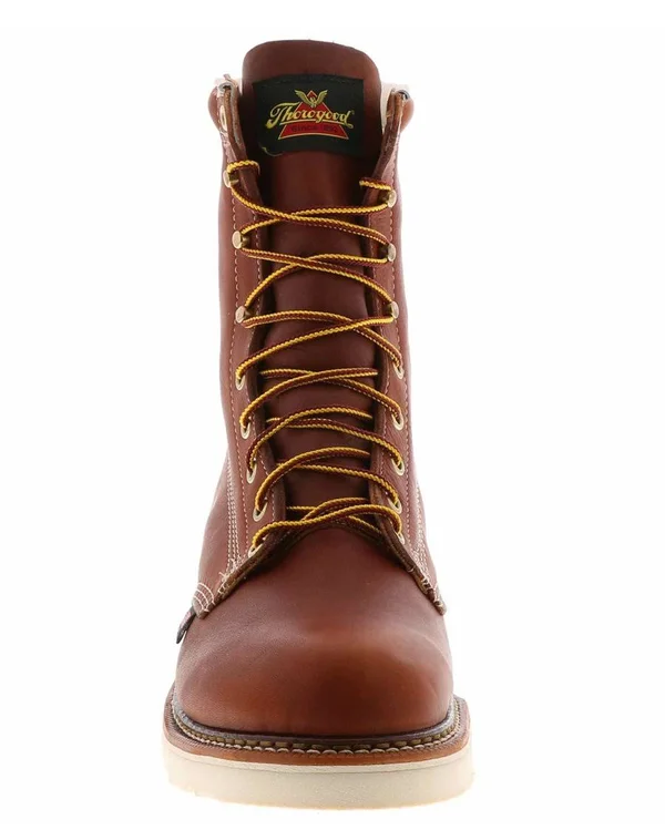 Thorogood 8x22 American Heritage Wedge Boots, Men's Tobacco