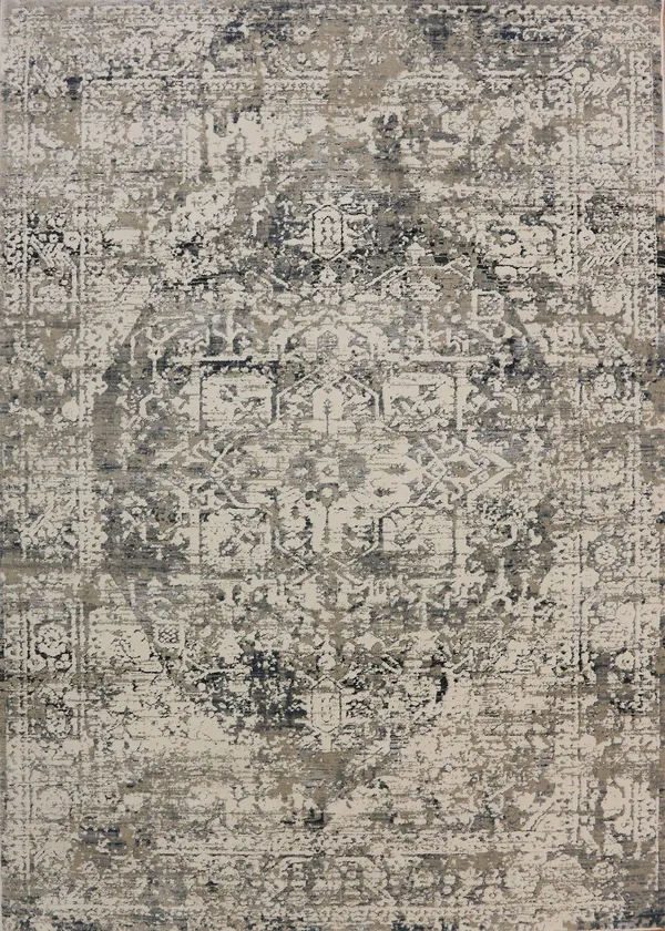 Dynamic Rugs Astoria 3372 4&0x22 x 5&7x22 Cream - Grey Area Rug
