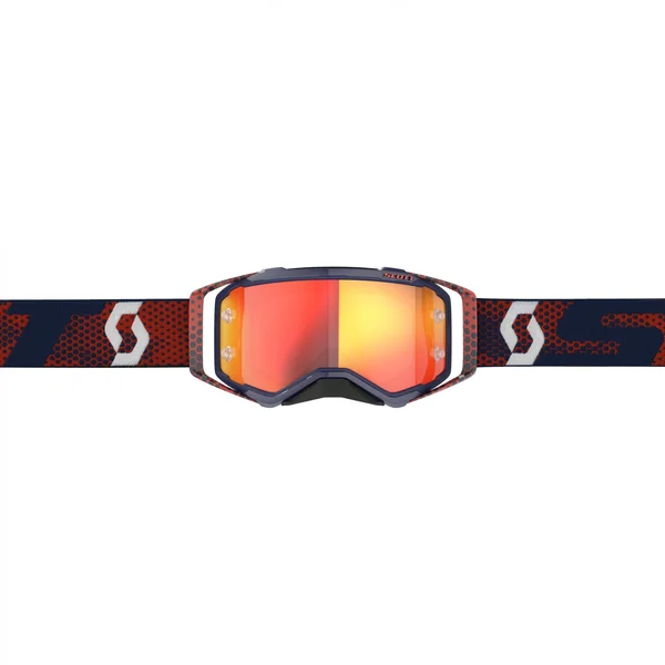 Scott Prospect Red/Blue Motocross Goggles - Red-Blue
