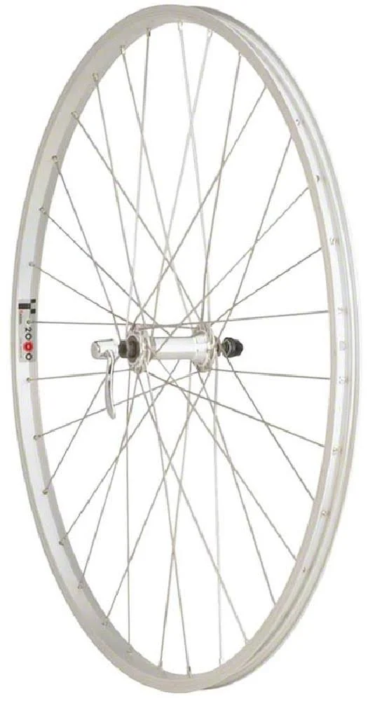 Quality Wheels Value Series Silver Pavement Front Wheel 700c Formula - Alex