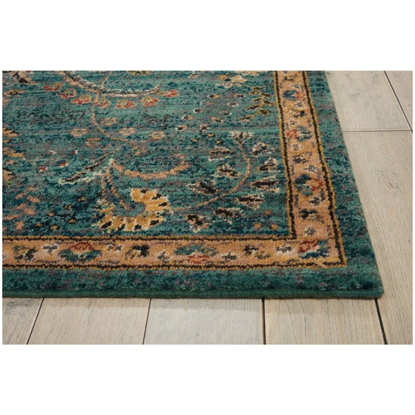 Nourison 2020 NR204 6&6x22 x 9&5x22 Area Rug - Teal