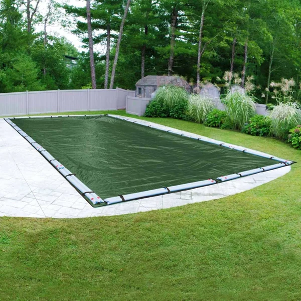 Robelle 413050R-ROB Premium-Mesh Winter In-Ground Pool Cover, 30 x 50-ft, 06 - XL Green