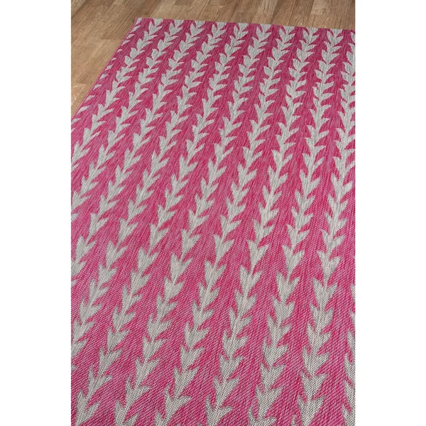 Momeni Villa VI-02 Area Rug, Fuschia, 2& x 10& Runner