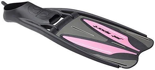ScubaPro Jet Sport Full Foot Fins (Black - Gray, Medium)