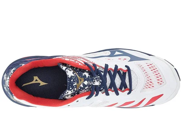 Mizuno Men's Wave Lightning Z5 - stocked - Stars/Stripes, 10