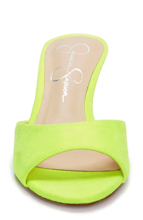 Jessica Simpson Sofiah Slide Sandal - Yellow - 8 M