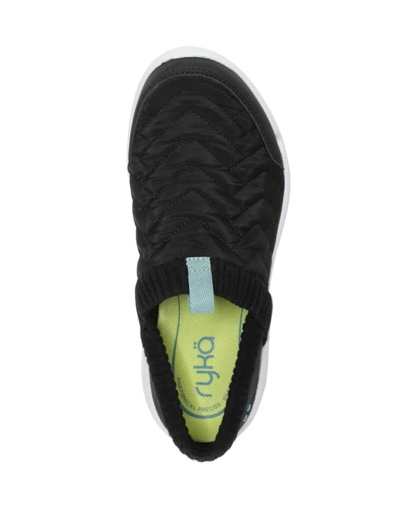 Ryka Ascent Women's Slip-On Sneakers, Size: 11, Black