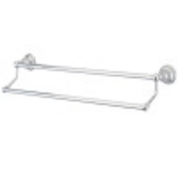 Kingston Brass BA5563C Royale 24x22 Dual Towel Bar - Polished Chrome