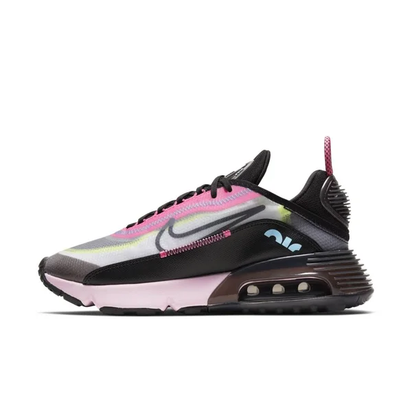Nike Air Max 2090 Women's Shoes White-Black-Pink cw4286-100
