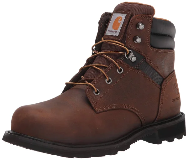 Carhartt Men's Traditional Welt 6x22 Steel Toe Work Boot Construction