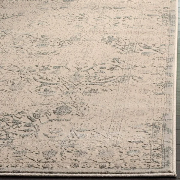 Safavieh Brilliance BRL502B 6&7x22 x 6&7x22 Round Cream - Light Blue Area Rug