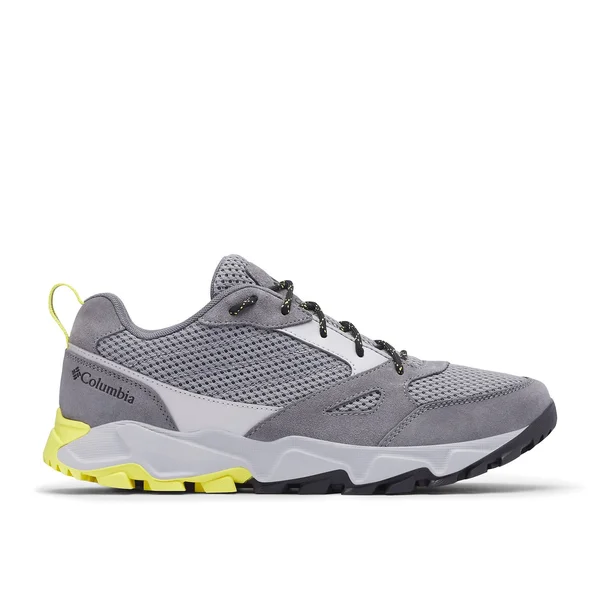 Columbia Ivo Trail Breeze Shoe - Men's Steam/Acid Yellow, 10.5