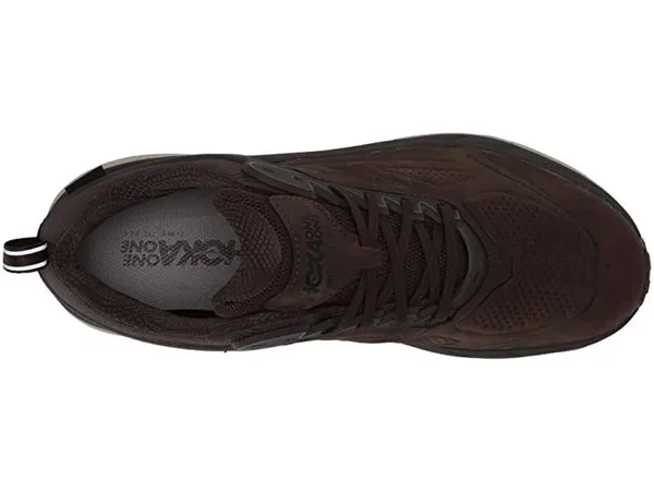 Men's Hoka Challenger Low Gore Tex Wide Shoes - Demitasse - W, 12.5
