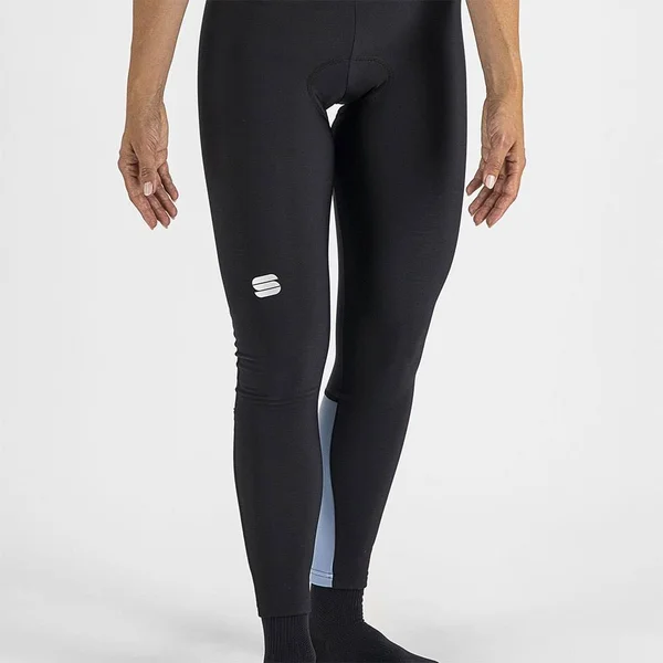 Sportful Classic W Tights Black Light Blue Women - M