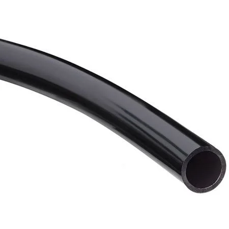 Soft Black Opaque UV-Resistant PVC Tubing for Air and Water - Inner Diameter 3/8 inch - Outer Diameter 5/8 inch - 10 ft