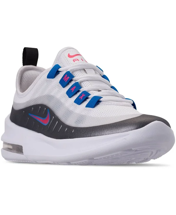 Nike Girls& Big Kids& Air Max Axis Casual Shoes White