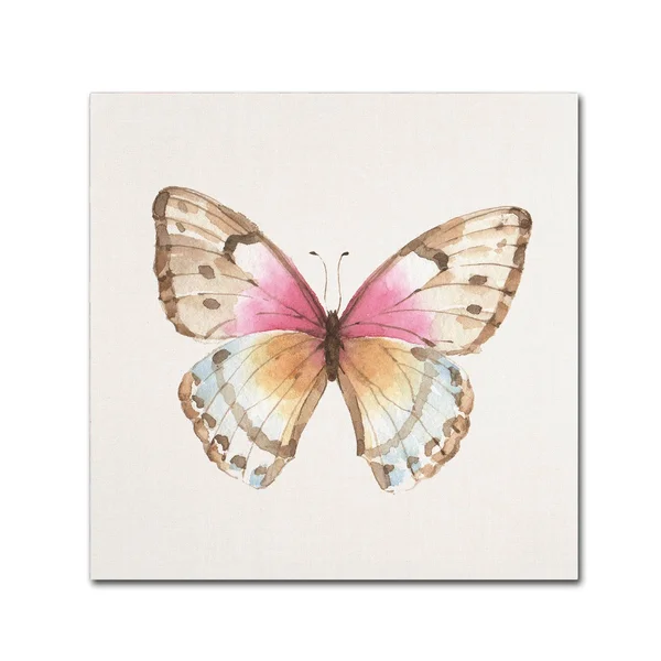 Trademark Fine Art 'Colorful Breeze XI' Canvas Art by Lisa Audit, Size: 35x35, White