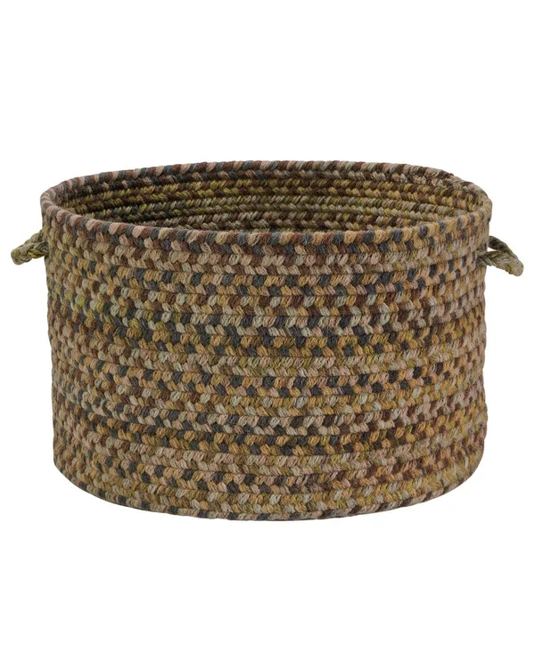 Colonial Mills RU20A014X010 Rustica Floral Burst 14x22x10x22 Utility Basket
