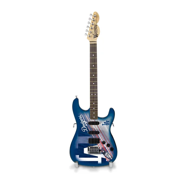 Los Angeles Dodgers Mini Guitar