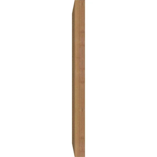 21 1/2x22W x 23x22H TimberCraft Four 5 3/8x22 Boards Framed Board-n-Batten Shutters, Rough Sawn Western Red Cedar (Per Pair)