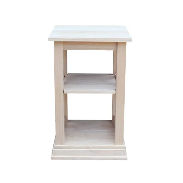 International Concepts Hampton Accent Table with Shelves