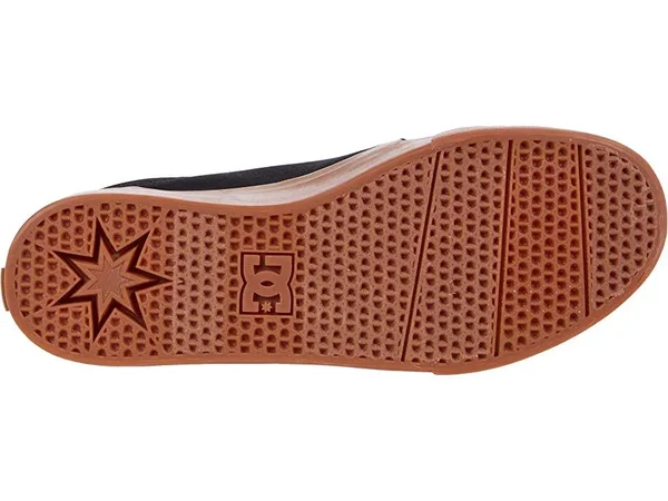 DC Trase TX Skate Shoes Black/Gum 2 : Men's 6 - Women's 7 Medium