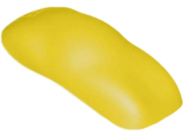 Electric Yellow - Medium - Hot Rod Flatz Urethane Automotive Flat Car Paint, 1 Quart Kit