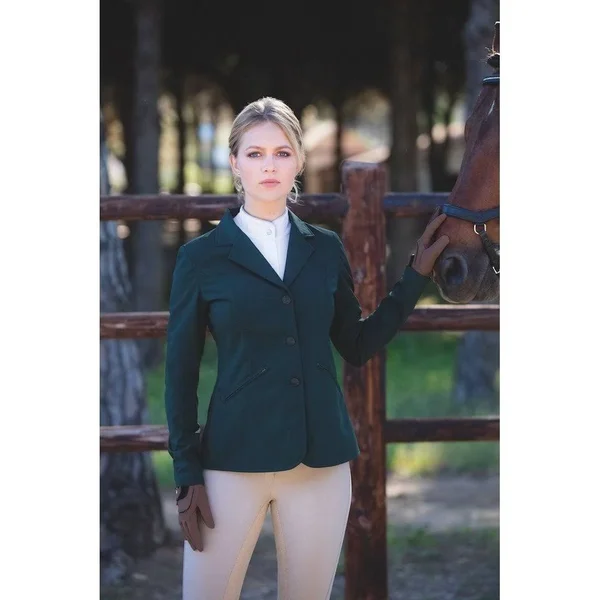 Horseware Ladies Competition Jacket - Hydro Green