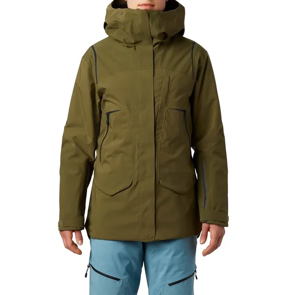 Mountain Hardwear Women's Boundary Line Gore-Tex Insulated Jacket - XL - Green