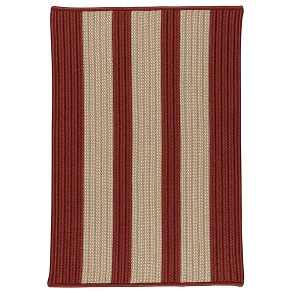 Colonial Mills Boat House Rust Red 4'x6' Rectangular Rug