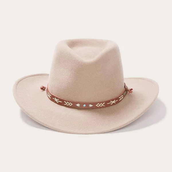 Stetson Bozeman Crushable Wool Hat - Mushroom