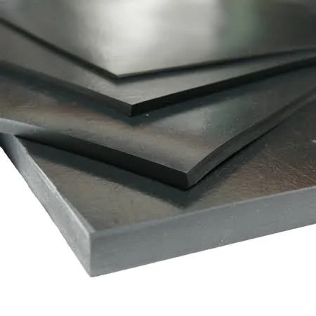 Rubber-Cal Neoprene 3/16 in. Thick x 36 in. Length x 192 in. Width Commercial Grade - 60A Rubber Sheet, Black 20-101